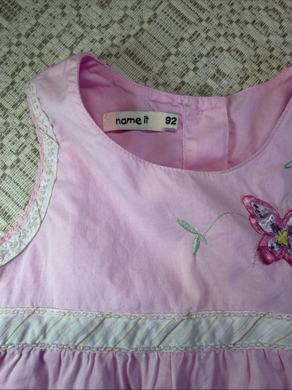 Girls’ Pastel Pink Dress